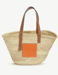 Bags: Loewe Straw Basket. - Medium