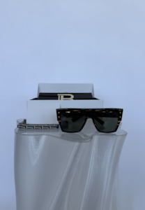 100 300: Balmain X Akoni Sunglasses Brown/Gold– FULL SET