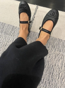 Chanel Mary Jane flats in Lambskin - FULL SET