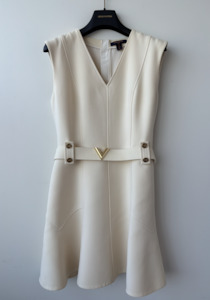 Louis Vuitton - Mini A Line Dress in Ecru