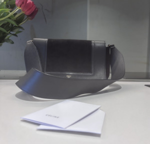 Celine: Celine Frame Bag leather and suede
