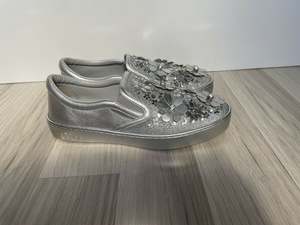 500 999: Dior leather slip on sneakers