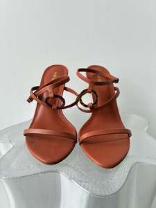 100 300: Cult Gaia Camille Heels in Clay