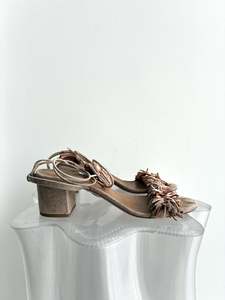 100 300: Aquazzura Wild Thing Block Heeled Sandals