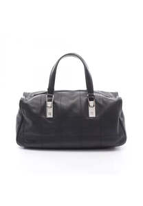 Chanel Chocolate Bar Bowling Bag – Black (Vintage 2002–2003)