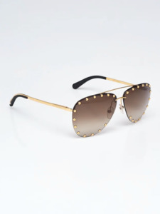 Louis Vuitton The Party Teardrop Stud Sunglasses — Z0926U