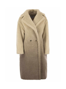 3000 5000: Max Mara Gatto Gradient Double-Breasted Teddy Coat
