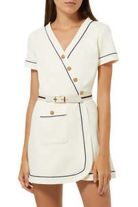 1000 1999: Gucci A-Line Belted Knit Dress
