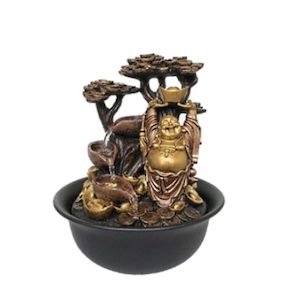 Interiors: Water Feature – Good Fortune Lucky Buddha