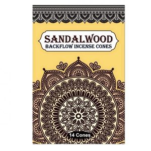 Backflow Cones Sacred Elements – Sandalwood