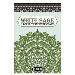 Backflow Cones Sacred Elements – White Sage
