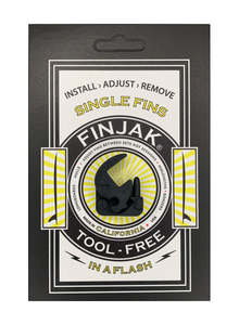 Finjak 1: Finjak Tool Free Fin System - Black Sand
