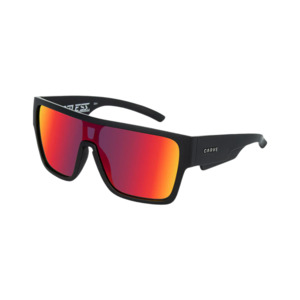 Carve Sunglasses: Carve Limitless Matte Black Iridium
