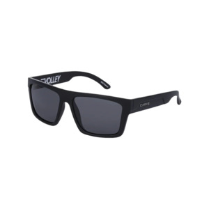 Carve Sunglasses: Carve Volley Matte Black Polarized