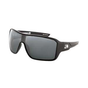 Carve Sunglasses: Carve Electrify Matte Black Polarized