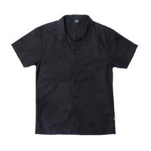 Black Friday 2024: O&E Linen S/S Shirt - Dull Black