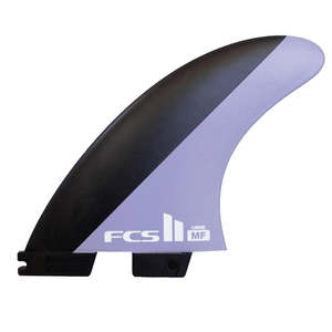 FCSII Mick Fanning PC Tri Fin - Char/Lavender