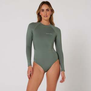 O&E Ladies Oceana L/S BZ Surf Suit