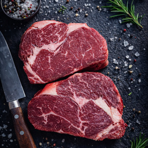 Beef: Dry Aged Beef Scotch Fillet Steak