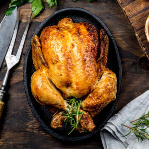 Chicken: Bostocks Organic Whole Chicken - Size 16: 1.5 – 1.7kg per pack