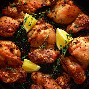 Chicken: Free Range Chicken Boneless Thighs