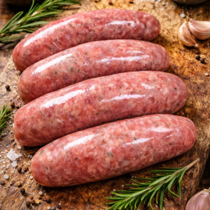 Gourmet Sausages: Cumberland Sausages