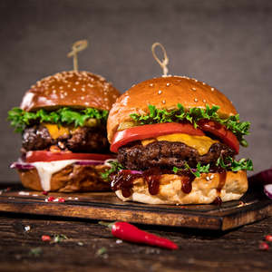 Beef Brisket , Smokey BBQ & Jack Daniels Patties