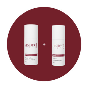 Aspect Dr Exfol A Plus Serum + Active C Serum Duo