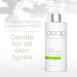 Cleanse: ASAP Gentle Cleansing Gel 300ml Limited Edition