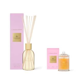 Glasshouse Candles: Glasshouse Diffuser + Candle (60g) Duo Gift Pack A Tahaa Affair