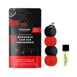 Smelly Balls Car Air Freshener - Crusaders Rugby