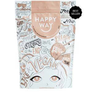 Happy Way: Vegan Protein Powder Vanilla 1kg