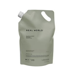 Real World Nz: Real World Restore Shampoo - Kōwhai & Lemon Verbena Refill