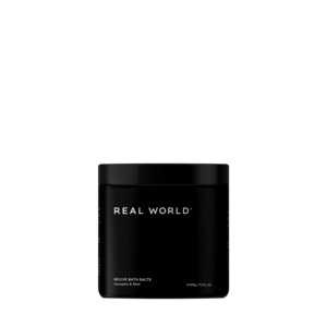 Real World Nz: Real World Revive Bath Salts - Horopito & Mint 500g