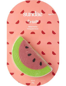 Sundae: Sundae for Kids Watermelon Fizzing Bath Bomb
