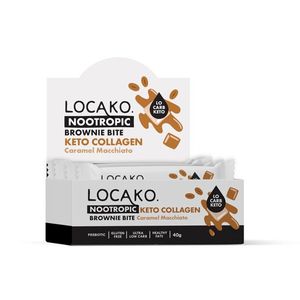 Locako Keto Nootropic Collagen Bars - Caramel Macchiato (x15)