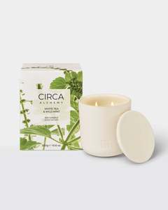 End Of Year Sale: Circa Alchemy Candle White Tea and Wild Mint 300g