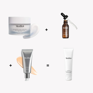 Skincare Packs: MEDIK8 Restore, Renew & Radiate Collection (FREE GWP Surface Radiance Cleanser)