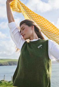 Harley Fairisle Knitwear: Brora Merino Vest