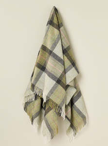 Skye Green NZ Wool Throw