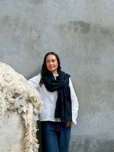 Blackwatch 100% Merino Oversized Scarf