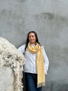 Sand 100% Merino Scarf