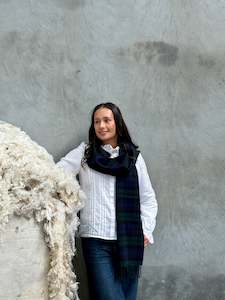 All Clothing: Blackwatch 100% Merino Scarf
