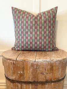 The Heritage Cushion: The Heritage Cushion - Rio Silver & Multi