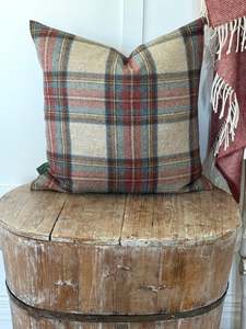 New Arrivals: The Heritage Cushion Cover - Antique Dress Stewart