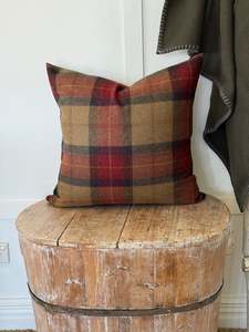 New Arrivals: The Heritage Cushion Cover - Skye Claret