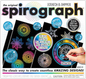 Original Spirograph Scratch & Shimmer Set (01035z)