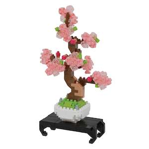 Nanoblock Bonsai Sakura (Cherry Blossoms)(NBH-225)