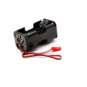 Battery Holders: RC PRO Battery RX Case w/BEC Connector 4x 1.5v AA Cell Holder 4.8v