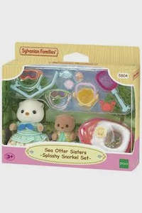 Sylvanian Families: Sea Otter Sisters Splashy Snorkel Set